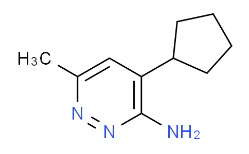 CAS No. 912331-92-1, 4-Cyclopentyl-6-methylpyridazin-3-amine