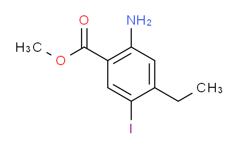 CAS No. 912575-12-3, 2-amino-4-ethyl-5-iodobenzoic acid methyl ester