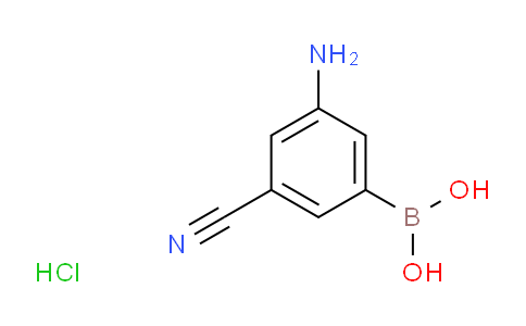 CAS No. 913835-26-4, (3-amino-5-cyanophenyl)boronic acid hydrochloride