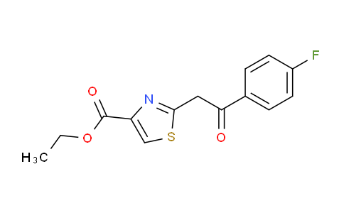 MC798948 | 914287-92-6 | 2-[2-(4-fluorophenyl)-2-oxoethyl]-4-thiazolecarboxylic acid ethyl ester