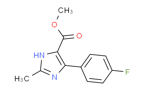 CAS No. 914288-11-2, 4-(4-fluorophenyl)-2-methyl-1H-imidazole-5-carboxylic acid methyl ester
