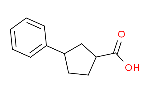 CAS No. 91495-75-9, 3-phenyl-1-cyclopentanecarboxylic acid