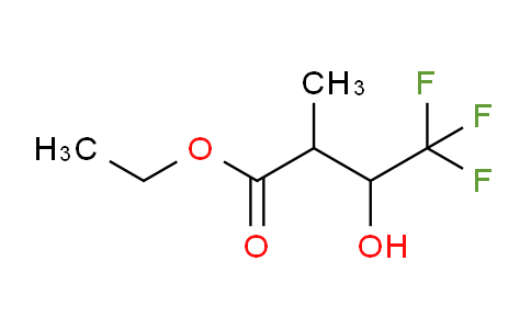 CAS No. 91600-33-8, Ethyl 2-methyl-3-hydroxy-4,4,4-trifluorobutyrate