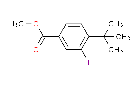 CAS No. 91639-30-4, 4-tert-butyl-3-iodobenzoic acid methyl ester