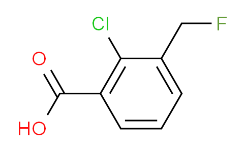 CAS No. 916791-84-9, 2-chloro-3-(fluoromethyl)benzoic acid