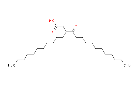 CAS No. 91681-56-0, 4-Oxo-3-undecylpentadecanoic acid