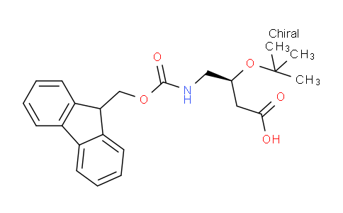 CAS No. 916892-17-6, (S)-4-((((9H-fluoren-9-yl)methoxy)carbonyl)amino)-3-(tert-butoxy)butanoic acid