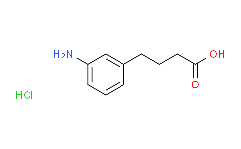 CAS No. 91843-18-4, 4-(3-Aminophenyl)butanoic acid hydrochloride