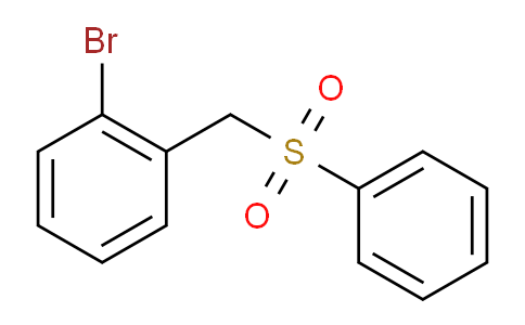 CAS No. 92022-50-9, 1-Bromo-2-((phenylsulfonyl)methyl)benzene