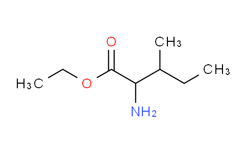 CAS No. 921-74-4, 2-amino-3-methylpentanoic acid ethyl ester