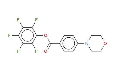 CAS No. 921938-51-4, Pentafluorophenyl4-morpholin-4-ylbenzoate