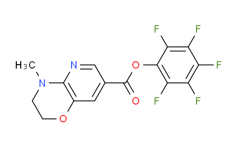 MC799010 | 921938-83-2 | Perfluorophenyl 3,4-dihydro-4-methyl-2H-pyrido[3,2-b][1,4]oxazine-7-carboxylate