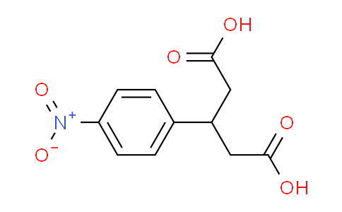 CAS No. 92289-14-0, 3-(4-Nitrophenyl)pentanedioic acid