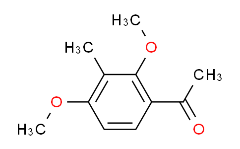CAS No. 60512-80-3, 1-(2,4-Dimethoxy-3-methylphenyl)ethanone