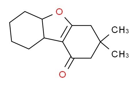 CAS No. 92517-43-6, 3,3-Dimethyl-2,4,5a,6,7,8,9,9a-octahydrodibenzofuran-1-one