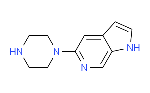 CAS No. 926028-74-2, 5-(Piperazin-1-yl)-1H-pyrrolo[2,3-c]pyridine