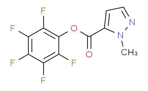 CAS No. 926921-64-4, 2-methyl-3-pyrazolecarboxylic acid (2,3,4,5,6-pentafluorophenyl) ester