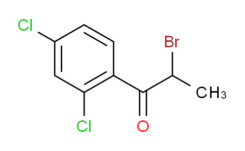 CAS No. 92821-93-7, 2-Bromo-1-(2,4-dichlorophenyl)propan-1-one