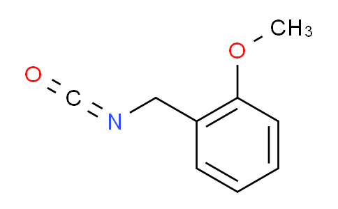 CAS No. 93489-08-8, 1-(isocyanatomethyl)-2-methoxybenzene