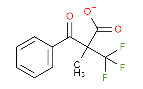 CAS No. 93618-66-7, 2-benzoyl-3,3,3-trifluoro-2-methylpropanoate