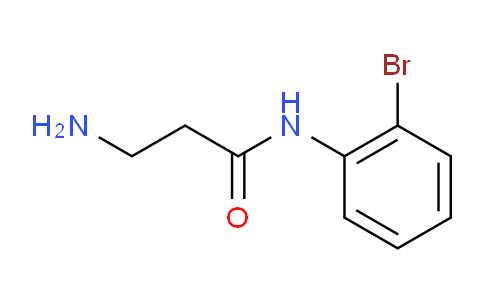 CAS No. 938517-20-5, 3-amino-N-(2-bromophenyl)propanamide