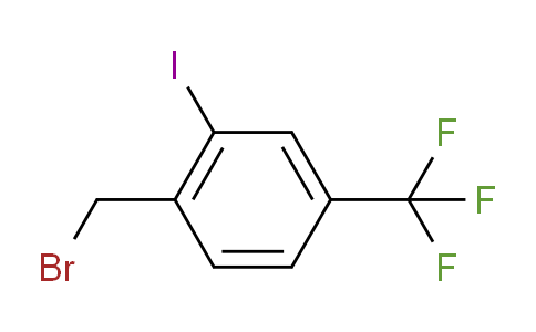 CAS No. 939758-31-3, 2-Iodo-4-(trifluoromethyl)benzyl bromide