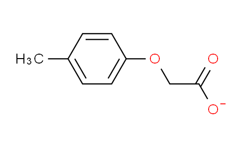 CAS No. 940-64-7, 2-(4-methylphenoxy)acetate