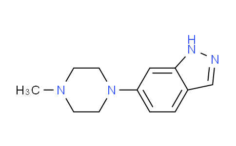 CAS No. 940882-91-7, 6-(4-methyl-1-piperazinyl)-1H-indazole