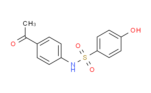 CAS No. 940951-88-2, N-(4-acetylphenyl)-4-hydroxybenzenesulfonamide