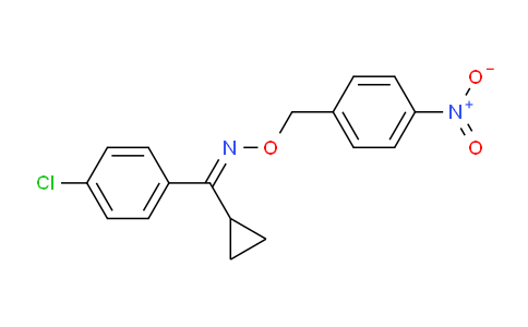 CAS No. 94097-88-8, 1-(4-Chlorophenyl)-1-cyclopropyl-N-[(4-nitrophenyl)methoxy]methanimine