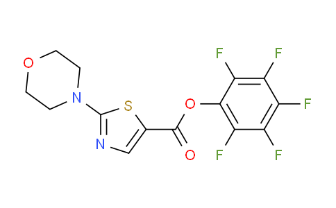 941716-88-7 | Pentafluorophenyl 2-morpholin-4-yl-1,3-thiazole-5-carboxylate