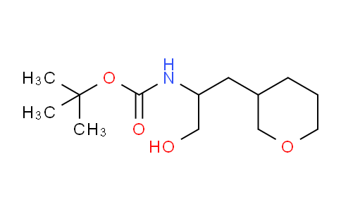 CAS No. 942144-42-5, N-[1-hydroxy-3-(3-oxanyl)propan-2-yl]carbamic acid tert-butyl ester