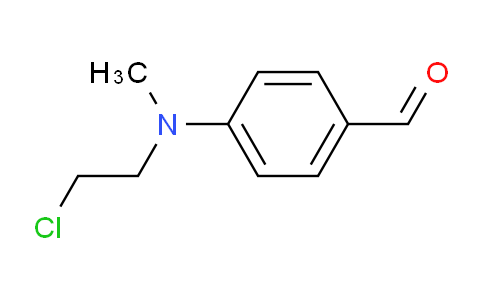 CAS No. 94-31-5, 4-((2-Chloroethyl)(methyl)amino)benzaldehyde