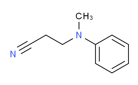 CAS No. 94-34-8, 3-(Methyl(phenyl)amino)propanenitrile
