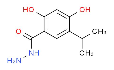 CAS No. 943519-46-8, 2,4-Dihydroxy-5-propan-2-ylbenzohydrazide