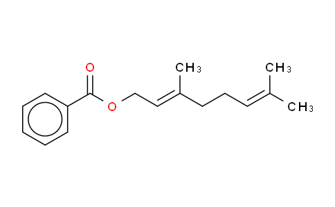 CAS No. 94-48-4, Benzoicacid,geraniolester;