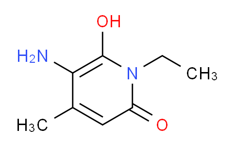 CAS No. 94492-81-6, 5-Amino-1-ethyl-6-hydroxy-4-methylpyridin-2-one
