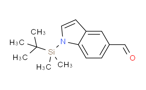 CAS No. 946077-36-7, 1-(tert-Butyldimethylsilyl)indole-5-carbaldehyde