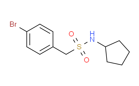 CAS No. 950256-12-9, 1-(4-bromophenyl)-N-cyclopentylmethanesulfonamide