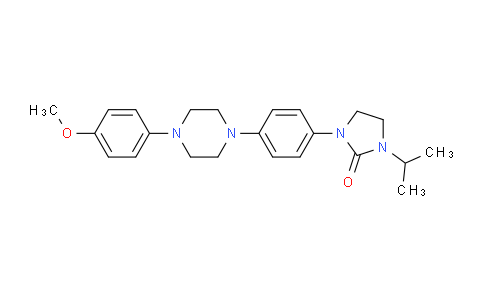 CAS No. 95182-50-6, 1-[4-[4-(4-methoxyphenyl)-1-piperazinyl]phenyl]-3-propan-2-yl-2-imidazolidinone