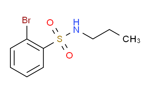 CAS No. 951883-92-4, 2-bromo-N-propylbenzenesulfonamide