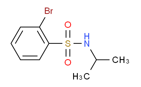 CAS No. 951883-94-6, 2-Bromo-N-isopropylbenzenesulfonamide