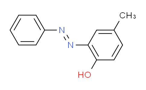 CAS No. 952-47-6, 2-Phenylazo-4-methylphenol