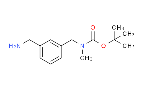 CAS No. 954238-64-3, tert-Butyl 3-(aminomethyl)benzyl(methyl)carbamate