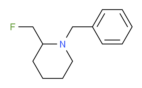 CAS No. 955036-17-6, 2-(fluoromethyl)-1-(phenylmethyl)piperidine