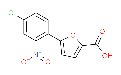 CAS No. 95611-88-4, 5-(4-chloro-2-nitrophenyl)-2-furancarboxylic acid