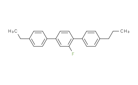 CAS No. 95759-44-7, 4-(4-ethylphenyl)-2-fluoro-1-(4-propylphenyl)benzene