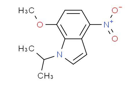CAS No. 959687-54-8, 7-methoxy-4-nitro-1-propan-2-ylindole