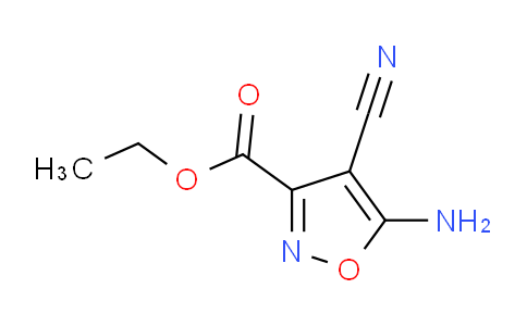 CAS No. 96129-39-4, 5-Amino-4-cyano-3-isoxazolecarboxylic acid ethyl ester