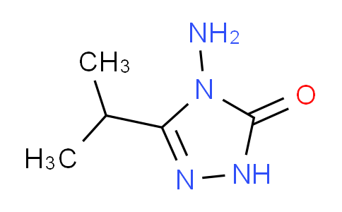 CAS No. 96240-10-7, 4-Amino-2,4-dihydro-5-(1-methylethyl)-3H-1,2,4-triazol-3-one